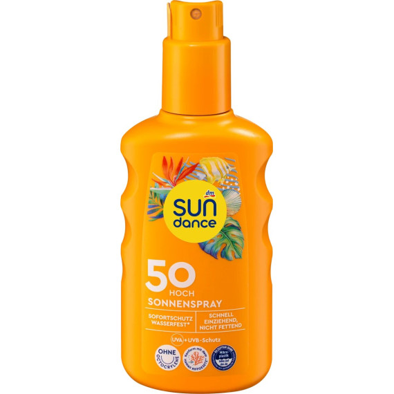 Солнцезащитный спрей SPF 50 SUNDANCE, 200 мл (Германия) — купить