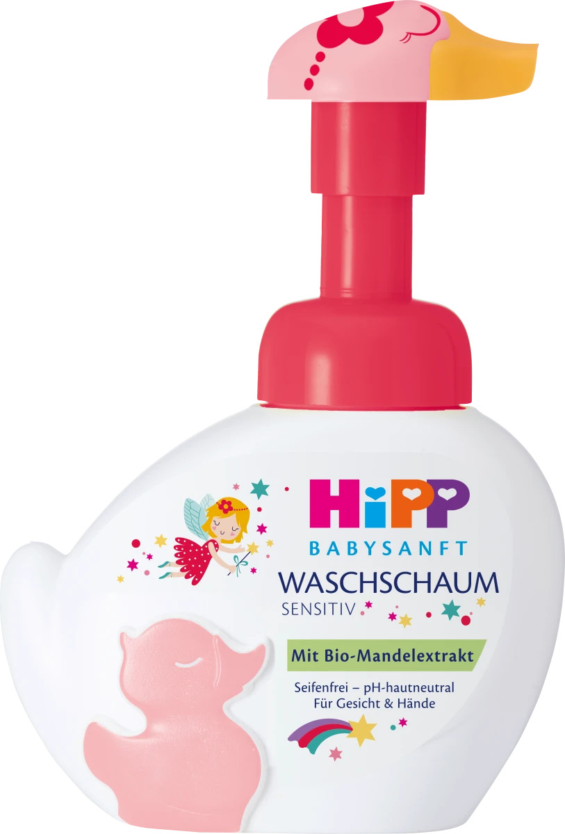 Дитяче мило піна качка Hipp Babysanft, 250 мл. (Німеччина